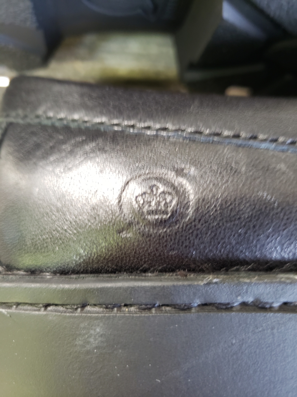 Born Black Leather Penny Loafers for Women - Picture 6 of 6